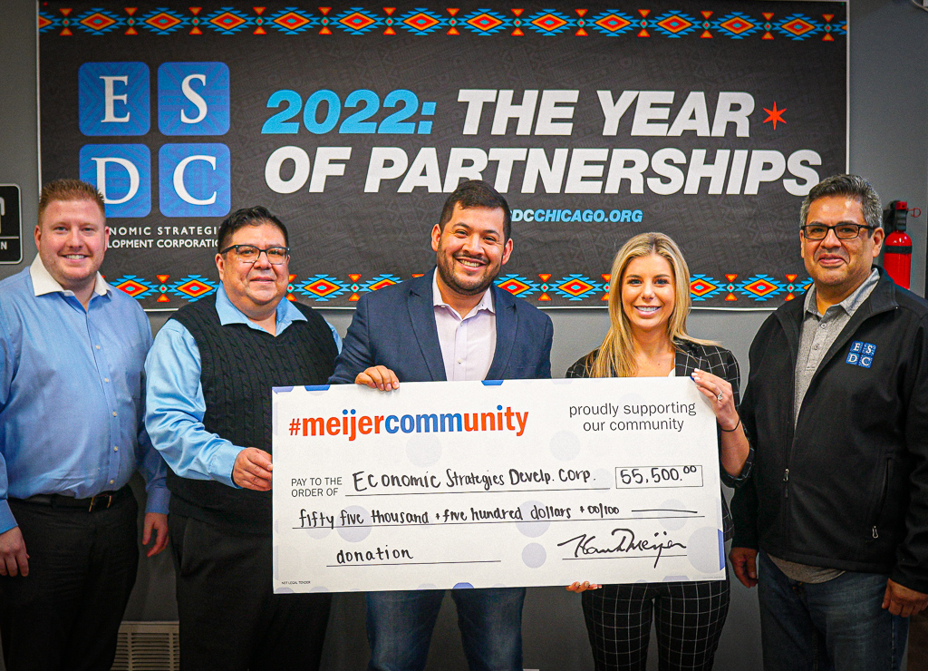 ESDCchicago's tweet photo. ESDC was listed among 17 chambers and organizations across the Midwest to receive a portion of Meijer’s $1 million donation to local affiliates of the US Hispanic Chamber of Commerce as part of the company’s ongoing commitment to support diverse businesses and communities. https://t.co/yFsiBoEWi5
