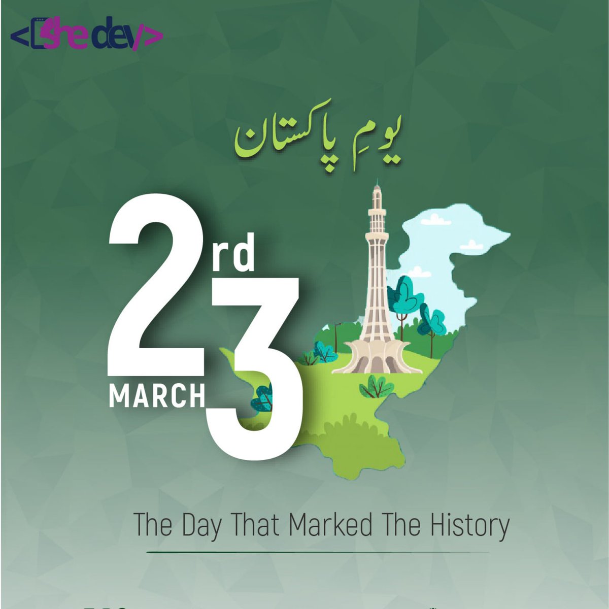 “The decision was made. The ground was set. Then it was just do or die situation. It was on 23rd March 1940.”

THE DAY THAT MARKED THE HISTORY.