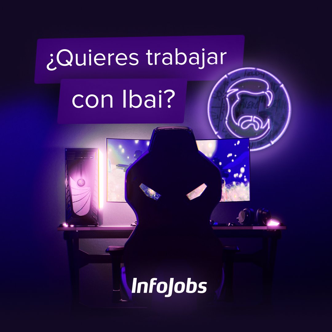 SaraRiusT's tweet photo. Si te gustaría trabajar con Ibai, esta es tu gran oportunidad 
 👇👇👇👇👇

https://t.co/7msZ5i82eD

#empleo #Trabajo https://t.co/YZyGAwlS5D