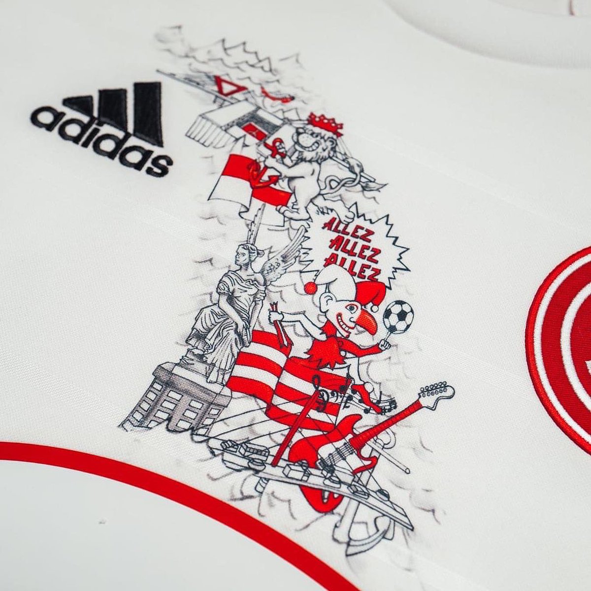 waveyfs's tweet image. Wavey News 🎨 Fortuna Düsseldorf last week released a new shirt designed by local artist Jacques Tilly 📸 @f95