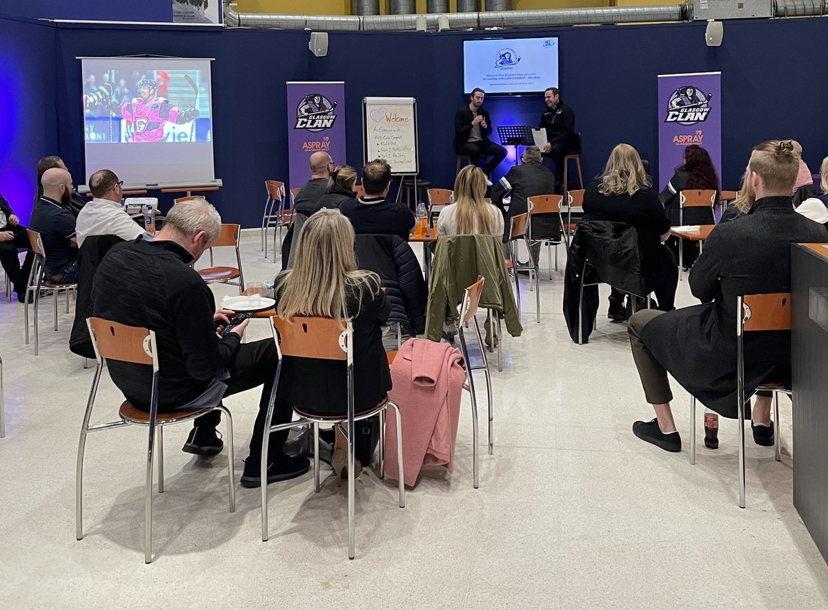 🎤 | Glasgow Clan Business Club presents: An Evening with Colin Campbell sponsored by <a href="/xpand_uk/">xpand UK Ltd</a> 💜