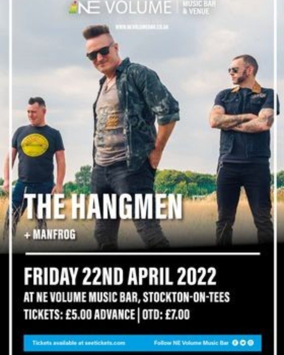 Our first gig of a good few this Spring/Summer, this time supporting <a href="/thehangmen/">The Hangmen</a>