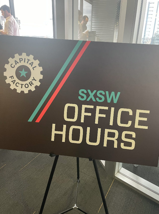 december_labs's tweet photo. #sxsw2022 is our fav spot to connect, learn and engage with entrepreneurs, investors, and innovators!  Thanks to @CapitalFactory for inviting our very own @mcordini as mentor to support the ever-growing startup space. Special kudos to the Houston House by @GHPartnership! https://t.co/hVm2QeK2D7