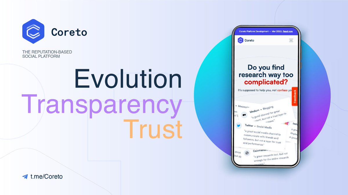 Coretoio's tweet photo. ๐ Itโs important to talk about the future of finance, but maybe donโt bring it up at family dinners!
โ
Instead, share your opinions on the https://t.co/iedBkH9b9C platform and impress your audience with your know-how.
#CoretoPlatform #NoStressCrypto https://t.co/g7BSj7LAKL