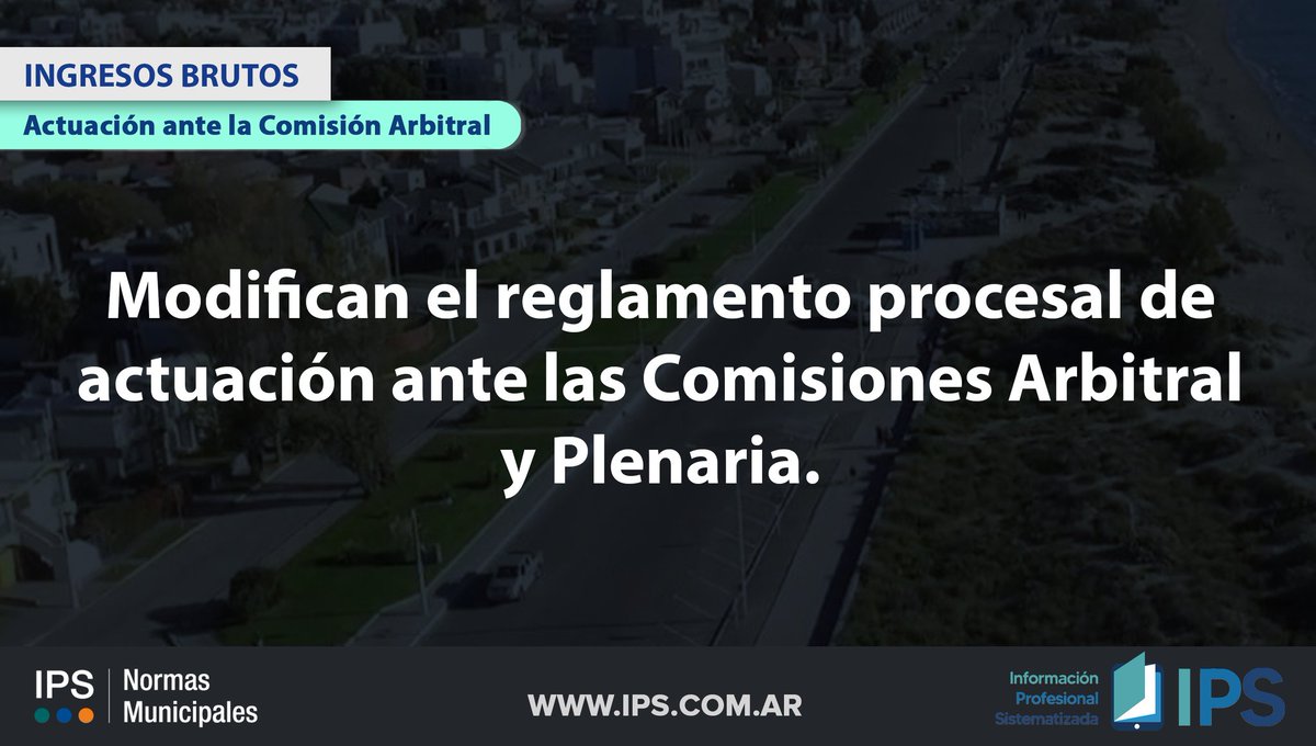 IPS_AR's tweet photo. #IIBB 
Actuación ante la Comisión Arbitral https://t.co/UK4lHyDYoE
#comarb #ingresosbrutos https://t.co/30sSZNKLqG