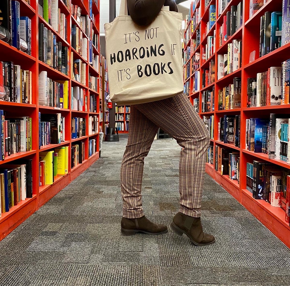 “ToO mAnY BOoks” NO SUCH THING! 

We like to call it “#collectors of #literature “ 

#independentbookstore #nosuchthing #goodreads #literaturejunkies