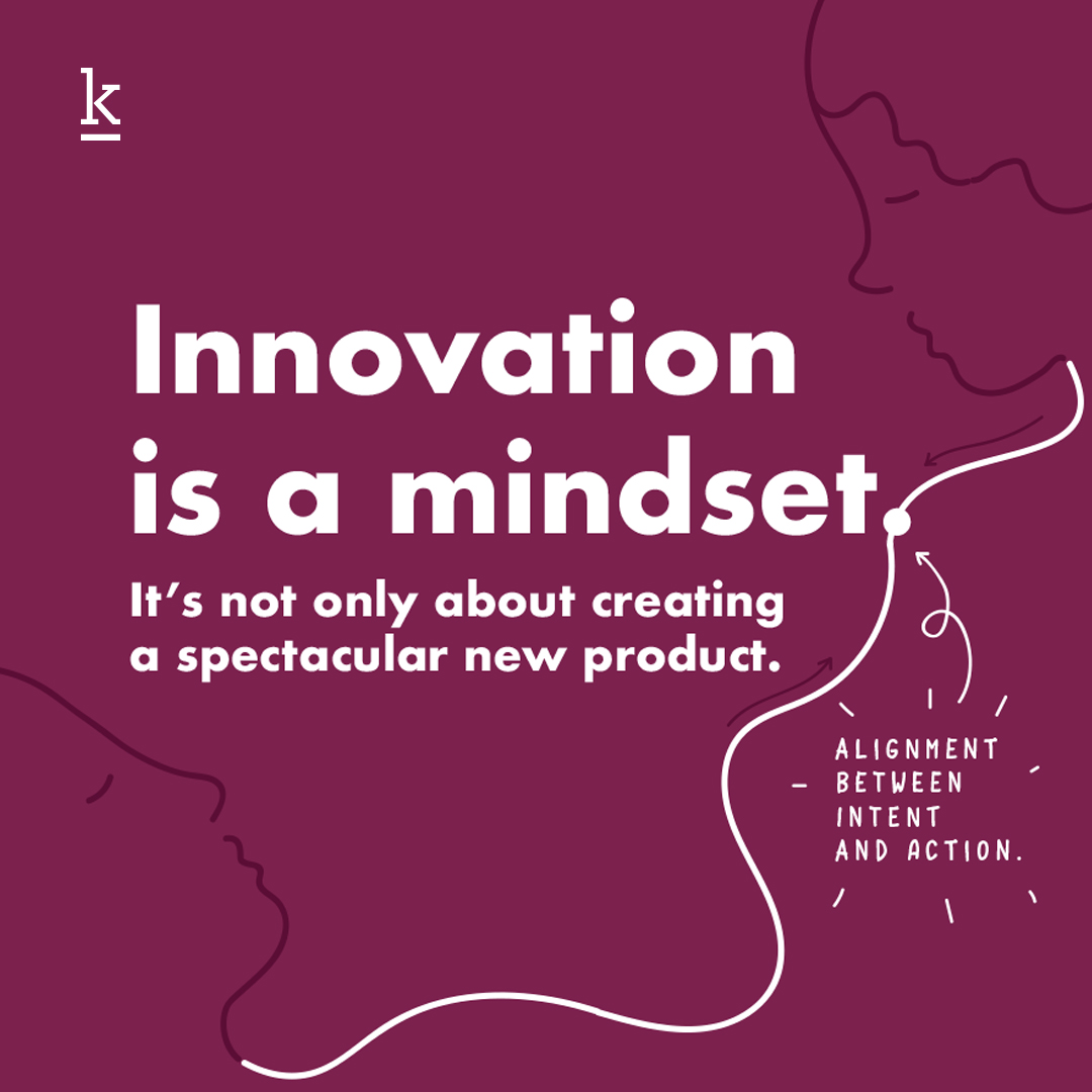 Innovation is a mindset. It's what drives us to do meaningful things in our organizations.

Do you agree?

#khojlab #innovation #mindset #communication #people #employees #shift #designmethods #designthinking #designers #innovationleaders