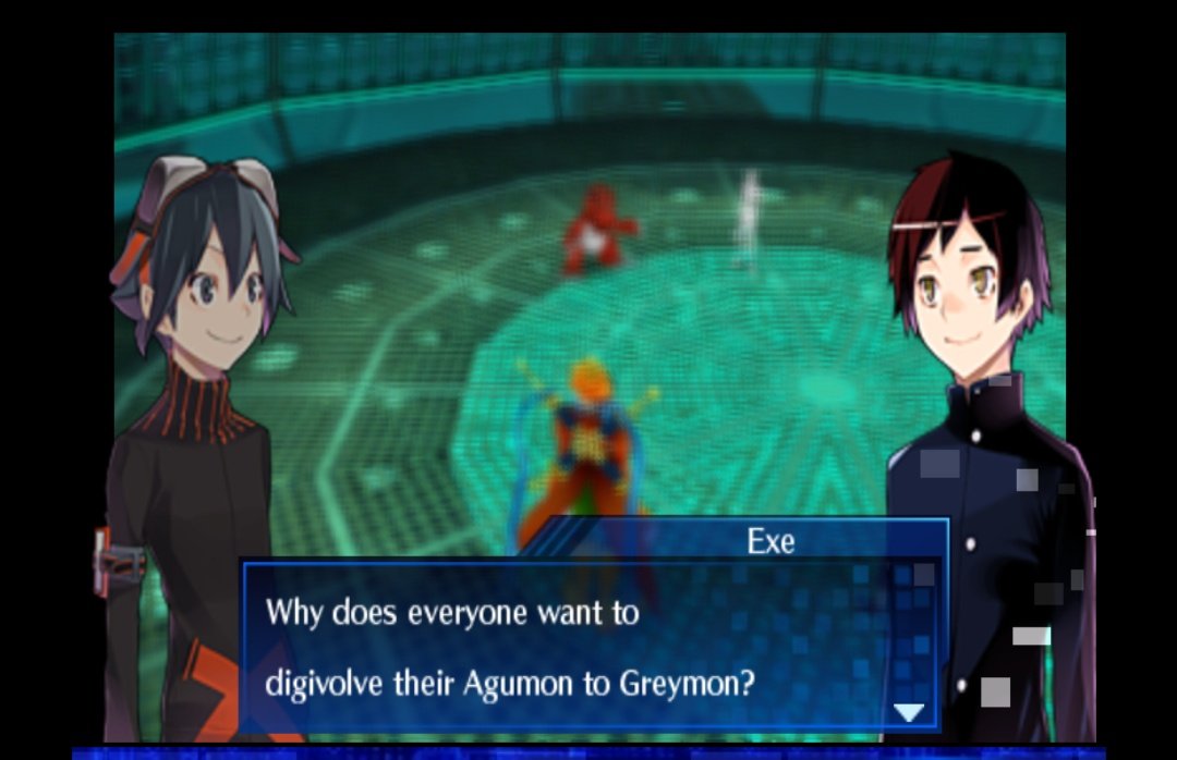 DigitamerX's tweet image. ¿El diálogo habrá sido añadido personalmente? ¿Por qué todos quieren evolucionar a Greymon? 
#Digimon #Redigitize #DigimonGhostGame #Digimontamers #digimontcg #digimonart #DigimonSurvive #digimonfanart
