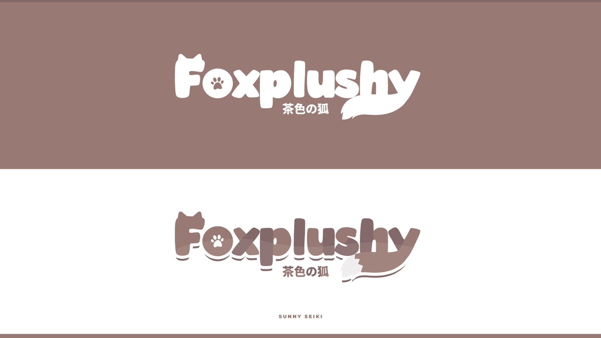 SunnySeiki's tweet image. A little workout before work, a vtuber logo for lovely Fox ❤️
#FoxplushyArt #FOXPLUSHY