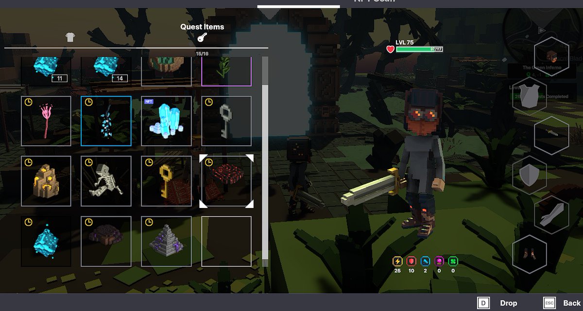 Melvyn65056575's tweet photo. @TheSandboxGame I just participated in the daily #SandboxAlphaS2Contest for a chance to earn up to 1,000 $SAND! Starting March 19 - Gather the equipment. Check out my screenshot below!
👇 #SandboxAlphaS2 https://t.co/VBCZSI1QHu