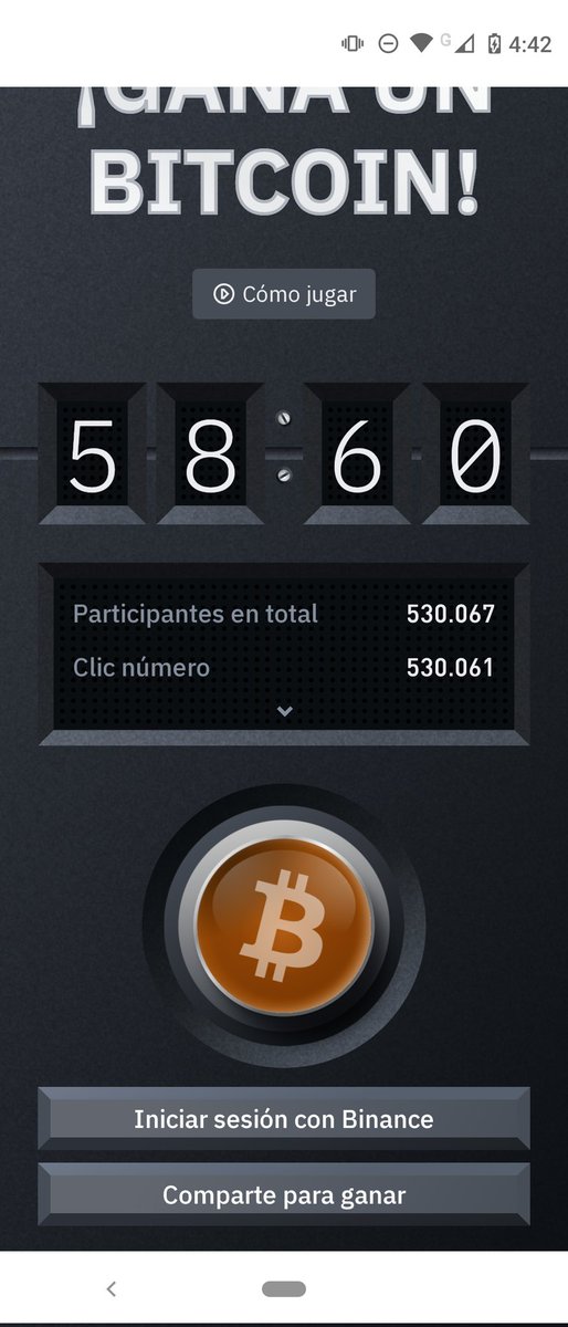 MatuteNicolasL's tweet photo. #binance #BitcoinButton https://t.co/YDdkihw6kx