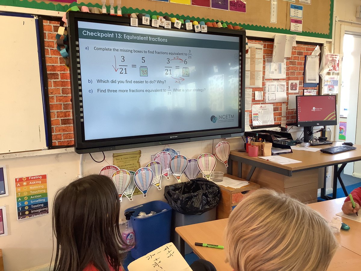 I really recommend checking out the #NCETMCheckpoints material if you teach UKS2 or KS3. They are quickly becoming a new favourite resource and are fantastic for developing rich discussion. Today, we had some lightbulb moments when we spotted the functional relationship 💡 <a href="/NCETM/">NCETM</a>