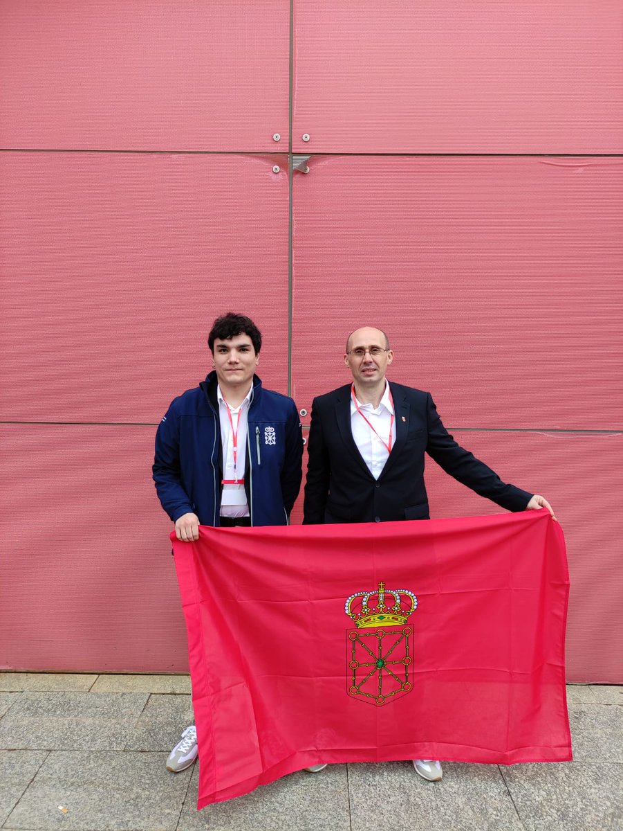 CipetiTudela's tweet photo. SpainSkills, Madrid. Competirán estudiantes o recién titulados en formación profesional a nivel nacional.
CIP ETI está representadopor Ismael Lozano Gil, alumno de 2º de GS de Automatismos y Robótica Industrial
Mucha suerte..... https://t.co/wb1J4mxyvm