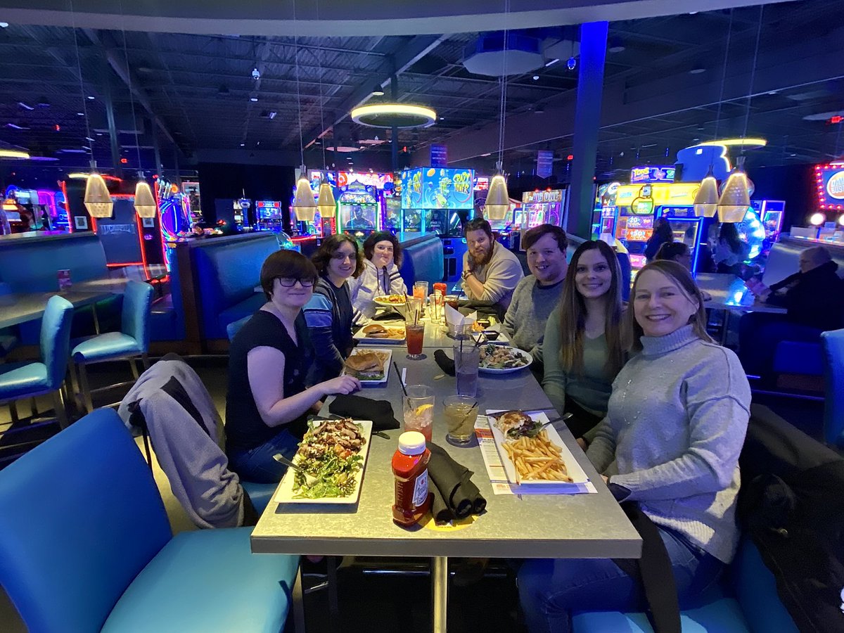 Taking some time at <a href="/DaveandBusters/">Dave & Buster's</a> to let the team celebrate all their hard work! Shout out to each one of you and thank you for all that you do! 

#marketing #creativeagency #teamappreciation #teambuilding