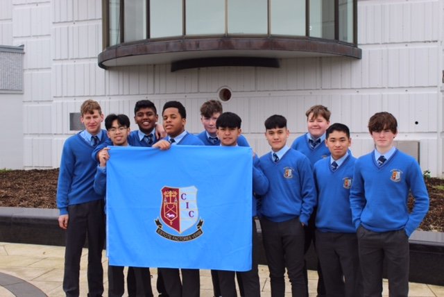 msdmccann's tweet photo. A great day had by some of our current @cicsummerhill TY @JP2Award cohort at @knockshrine at the annual pilgrimage as part of the Pope Saint John Paul II Award https://t.co/tfr6sz9nEO