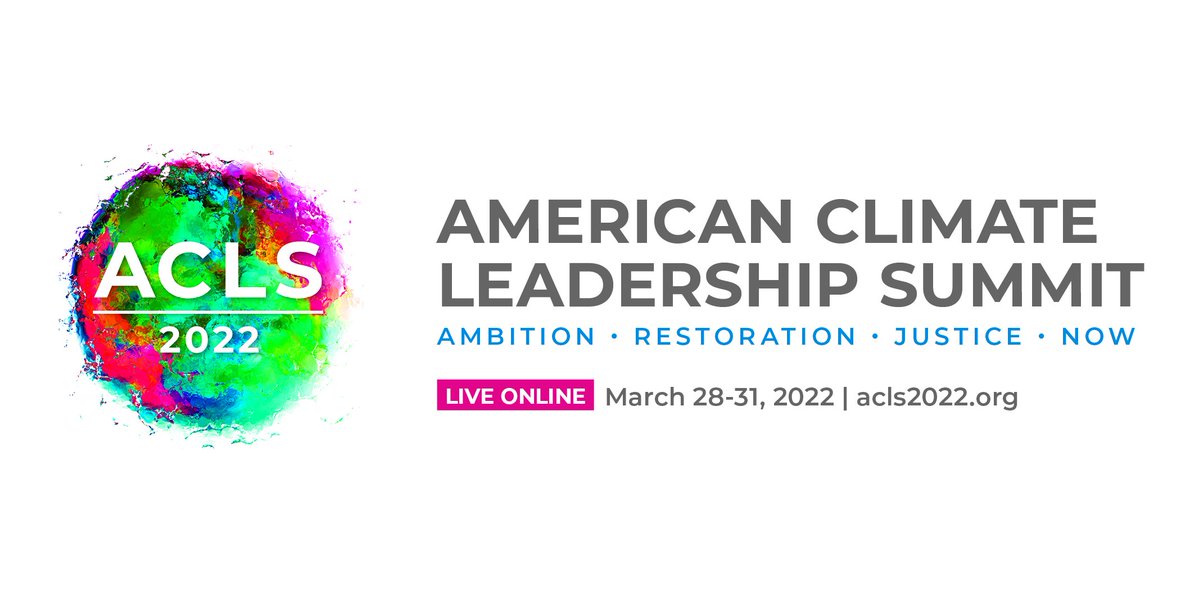 docsforclimate's tweet image. Register today for the 2022 American Climate Leadership Summit. Don’t miss this opportunity to engage with climate leaders on the quest toward just and effective climate solutions.

Use the code ACLS22MSCCH for FREE registration: ACLS2022.org #ACLS22