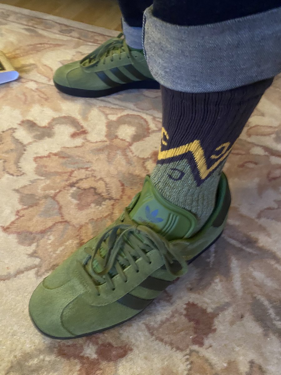 mickmcmanus2000's tweet photo. @samjoelufc @adiFamily_ @SockCouncil @casualco tags popped and a midweek birthday #socksout 1st in a long while. Out for some scran which the better half and the man child. https://t.co/ET5AOCxJkB