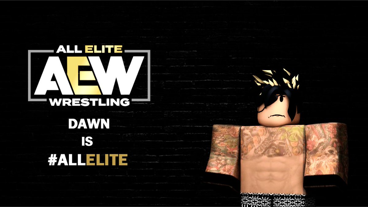 ALLELITERBLX's tweet photo. WAVE 4 SIGNINGS! | [REPOST]

Welcome, @RblxShu,@brookiynfusion, #Dawn, 
@MattJacksonRBLX  &amp; @NickJacksonRBLX to AEW!

More Signings are on the way, Join the discord in our profile to join! https://t.co/F66T4dBM6l
