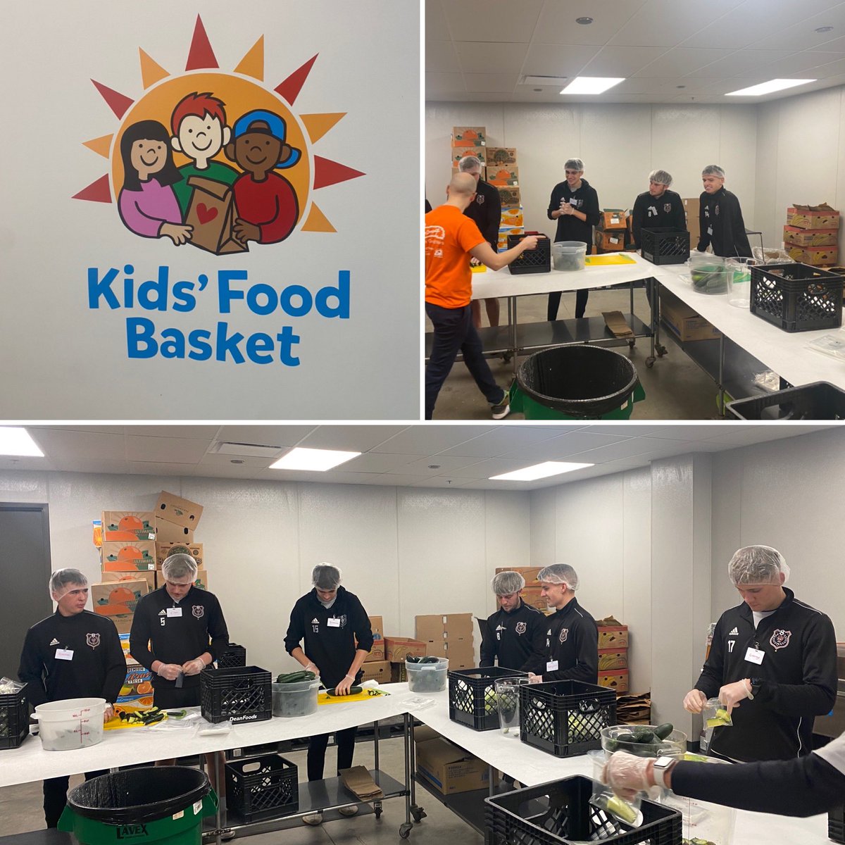 Volunteering and helping some awesome kids! #GiveBack