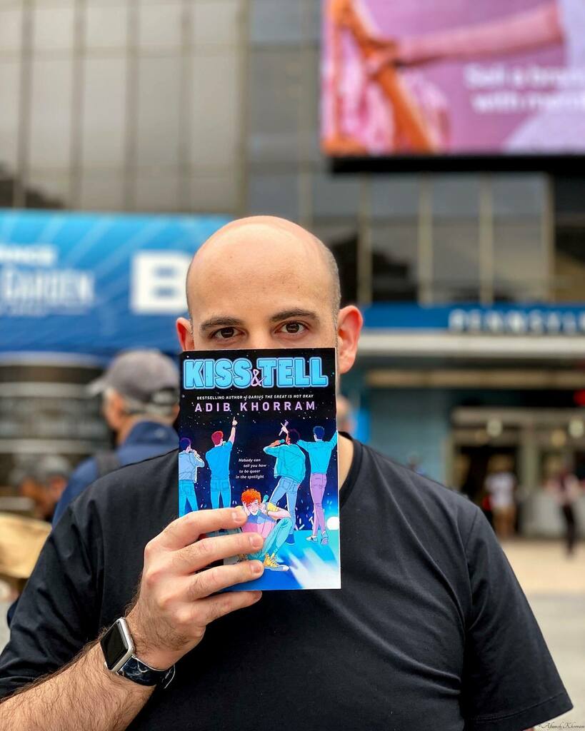 Afsoneh's tweet photo. I’m so very proud of my brother @adibkhorram His new book, Kiss &amp; Tell comes out today!! 
•
#kissandtell #photographer #kansascity https://t.co/VGYbhbpxXp https://t.co/e4RSck0tsT