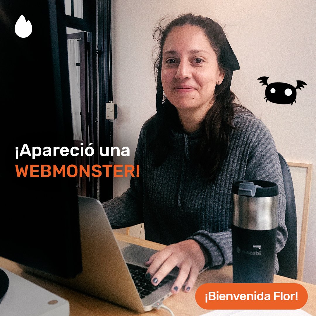 wazabimkt's tweet photo. Y un día… ¡apareció la nueva #Webmonster en la oficina de #WZB! 👾  Ella es Flor, Diseñadora Gráfica y actual estudiante de “Diseño y desarrollo web”, con una vasta experiencia en un-poco-de-todo y muchas ganas de seguir aprendiendo más, más y más. 🔥 ¡Bienvenida! 🙌🏻 #Luján https://t.co/s7KnICzm5g