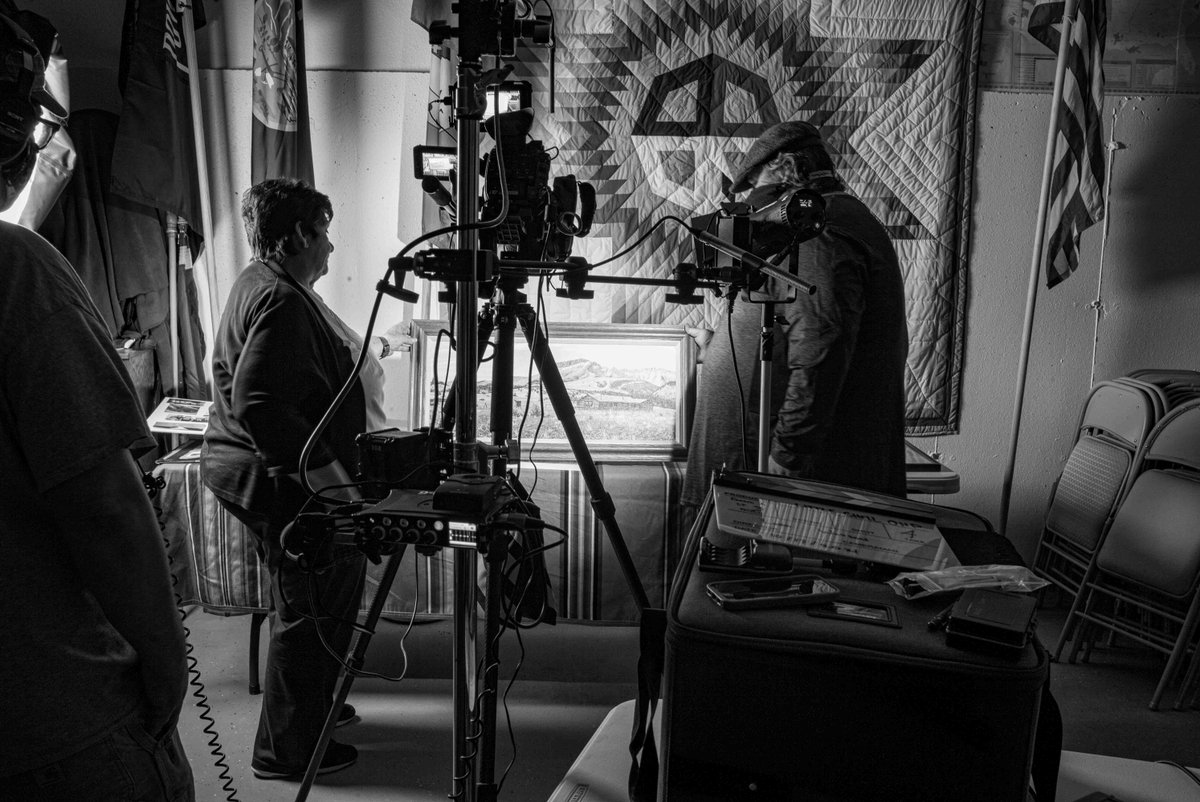 TheCopperopolis's tweet photo. We are finally getting started again with interviews this spring collecting oral histories for the Little Shell. Here are some behind the scenes shots from some of the first ones we did in Great Falls last fall. https://t.co/6gnN2LzDdO