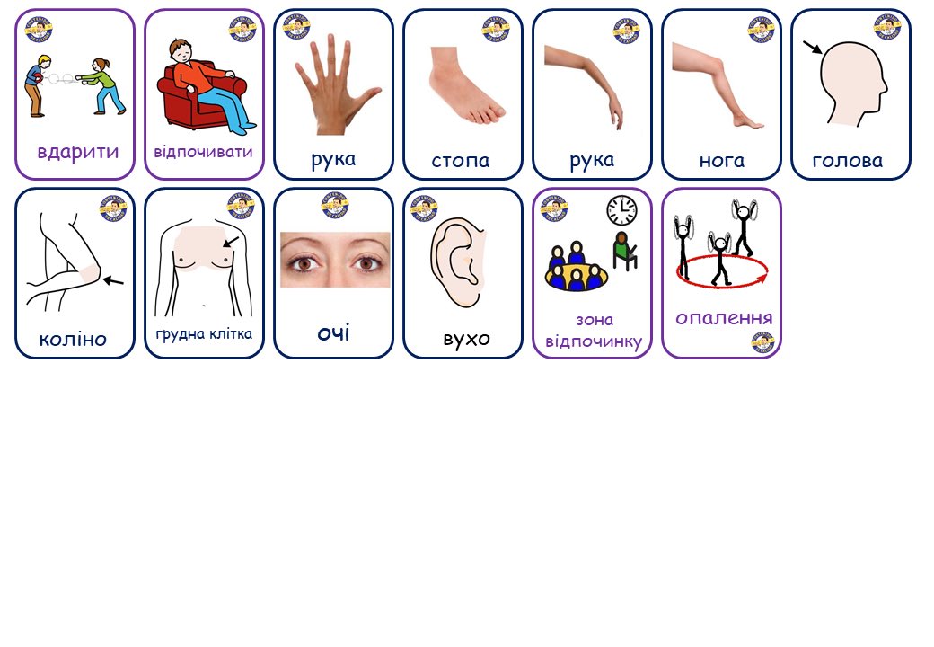 Finiquitando el material de apoyo 🛟 para recibir mañana a nuestros primeros alumnos Ucranianos 🇺🇦

◾️Pizarra de EF

🎨Pictos sobre:

🤸🏻‍♂️Acciones
🏀Materiales
👫Agrupamientos
💪🏻Partes del Cuerpo

➡️Os recomiendo,también, el traductor de Google que permite entablar conversaciones😍