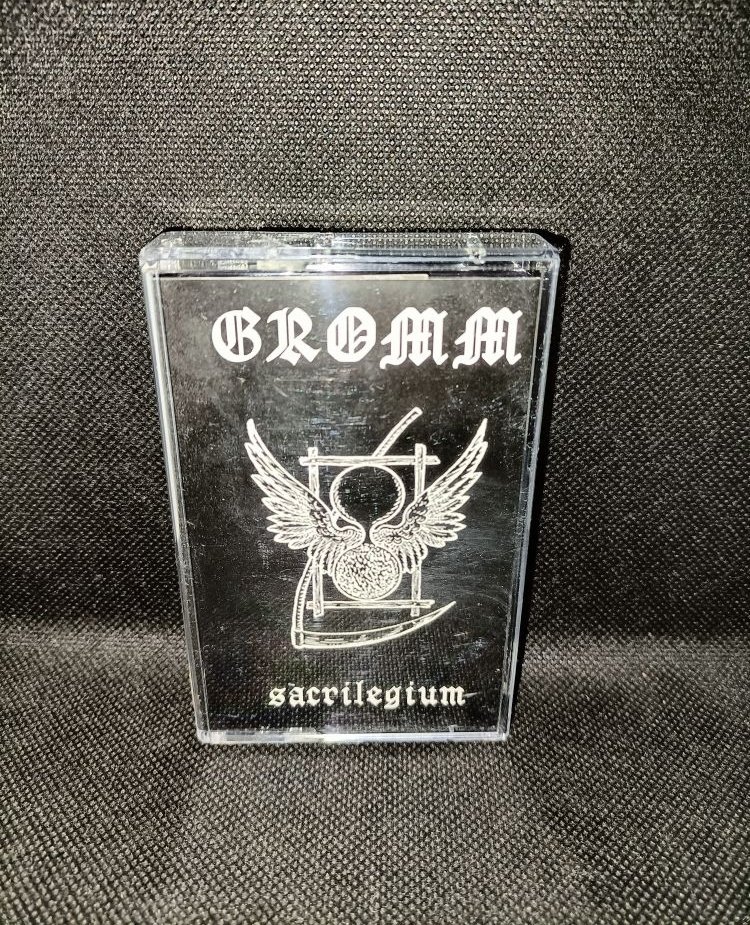 WarProd's tweet photo. .⁠
#Mailorder⁠
#Gromm 🇺🇦⁠ Sacrilegium
Via #Propaganda
3€+🚚⁠
⁠
Tape version of the second album &amp; limited to 666 copies⁠
⁠
More UG⁠
⁠👇🏻👇🏻👇🏻⁠
https://t.co/XH6TA0IISj⁠
⁠
#WarProductions⁠
#SupportTheUnderground⁠
#MusicCassette⁠
#BlackMetal⁠
#BlackMetalTapes⁠
#Kvlt https://t.co/UQi7mg5z0M