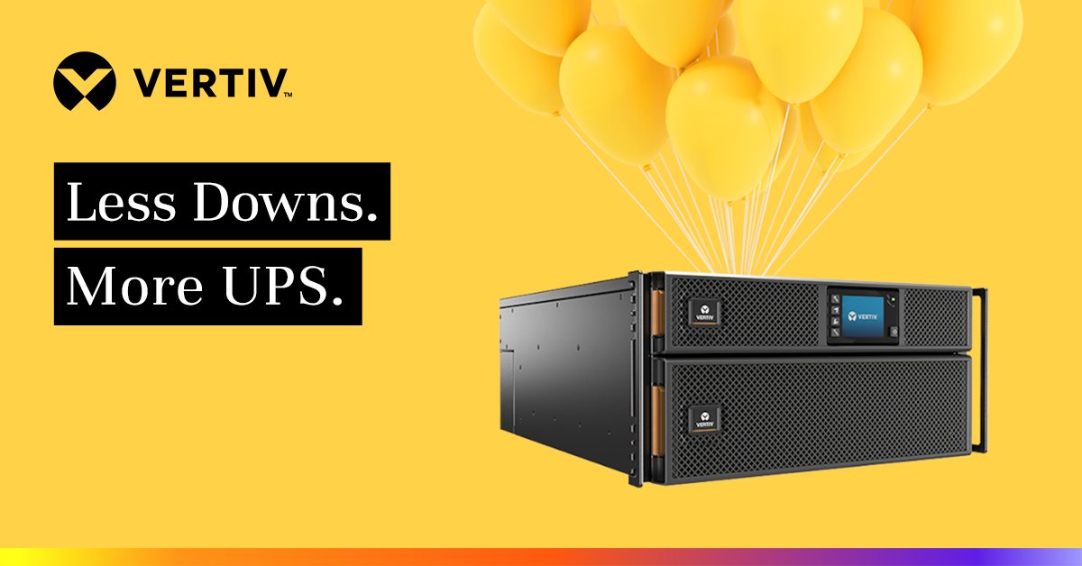 Memory_Bank_Ire's tweet photo. Outages can be costly and damaging— not just while the power is out, but also when recovering from one. 

Consider @Vertiv’s Uninterruptible Power Supplies for your next opportunity

https://t.co/hcvGKVqld2

#UPS #DataCentre #Vertiv #Edge #Power #ITPartner https://t.co/uKlk45l0l2