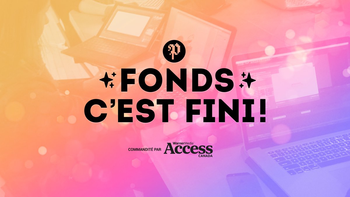 PixellesMtl's tweet photo. Today is the ⏰ LAST DAY ⏰ for our EXTENDED DEADLINE of the C’est Fini Fund! Get your games in now!! If you identify as a Canadian Indigenous, Black or a racialized game dev, today is the day to apply: https://t.co/7NjITccbh1 https://t.co/9jMQ2NkcYL