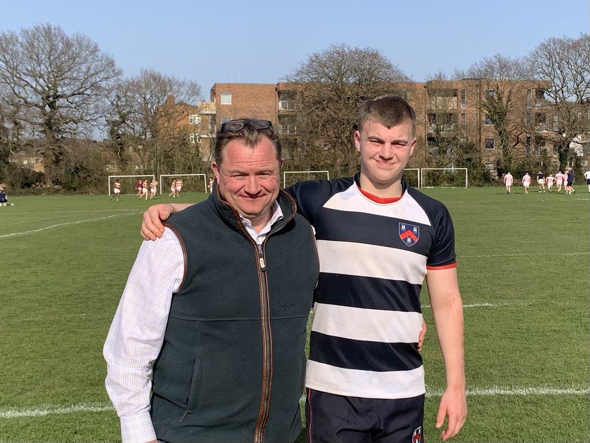 Proud Dad moment today @RPNS7 - @RugbySchool1567 1989 vintage and @Mount_Kelly 2022 vintage #happydays