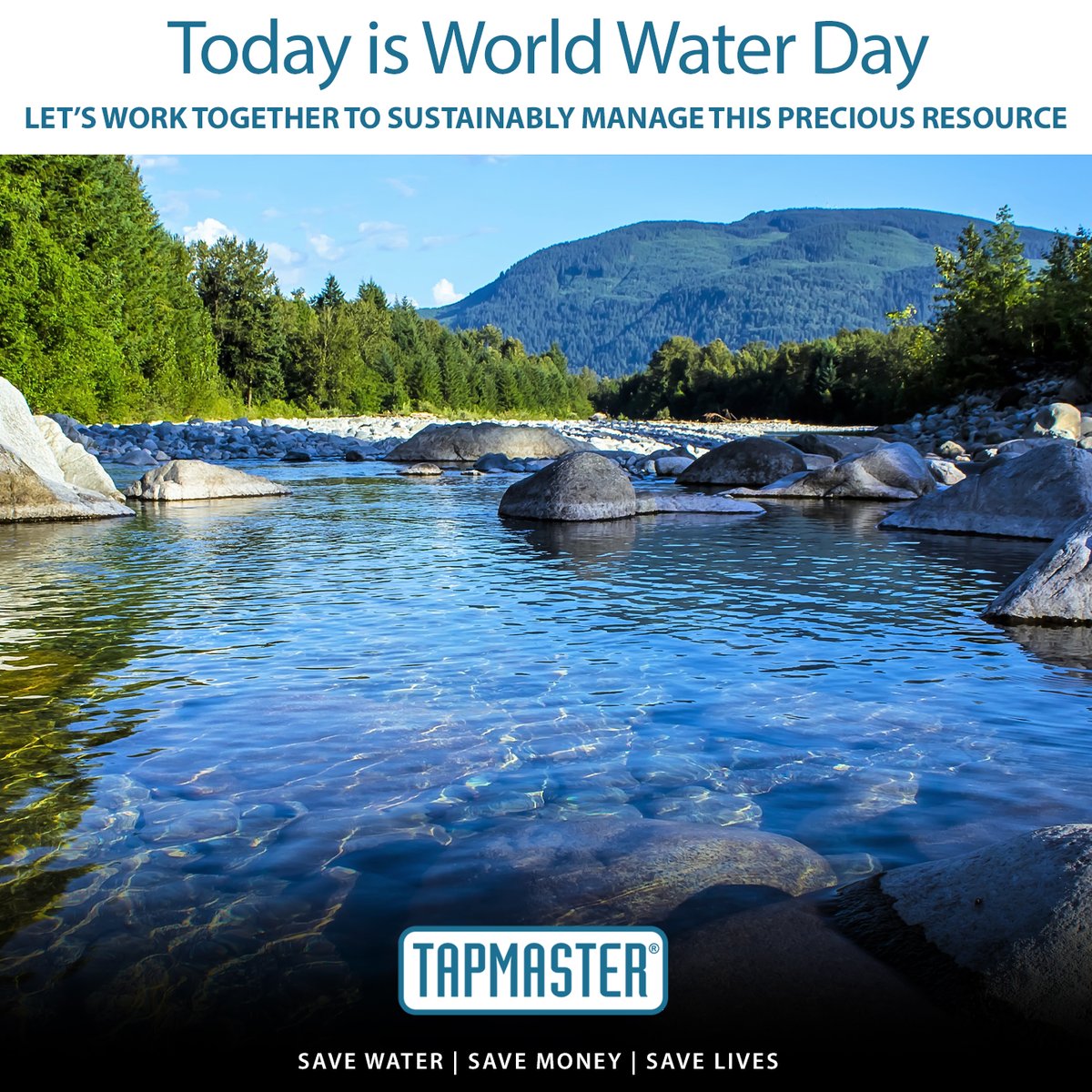 TapMasterInc's tweet photo. We support World Water Day. It raises awareness that 2 billion people worldwide have no water. And it sets a goal to ensure water is available to all by 2030. Visit https://t.co/1LxrHQAfxb to learn about innovative &amp; elegant products that help save water and achieve that goal. https://t.co/PvsiIljJAD