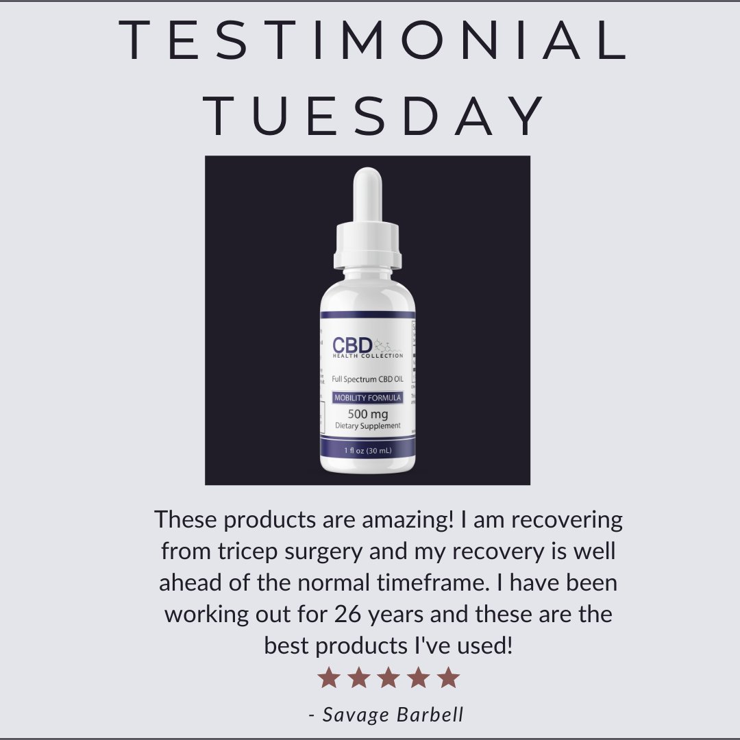 CbdCollection's tweet image. We are very thankful there are natural products out there that can do so much good! We love #TestimonialTuesday 👏🏼