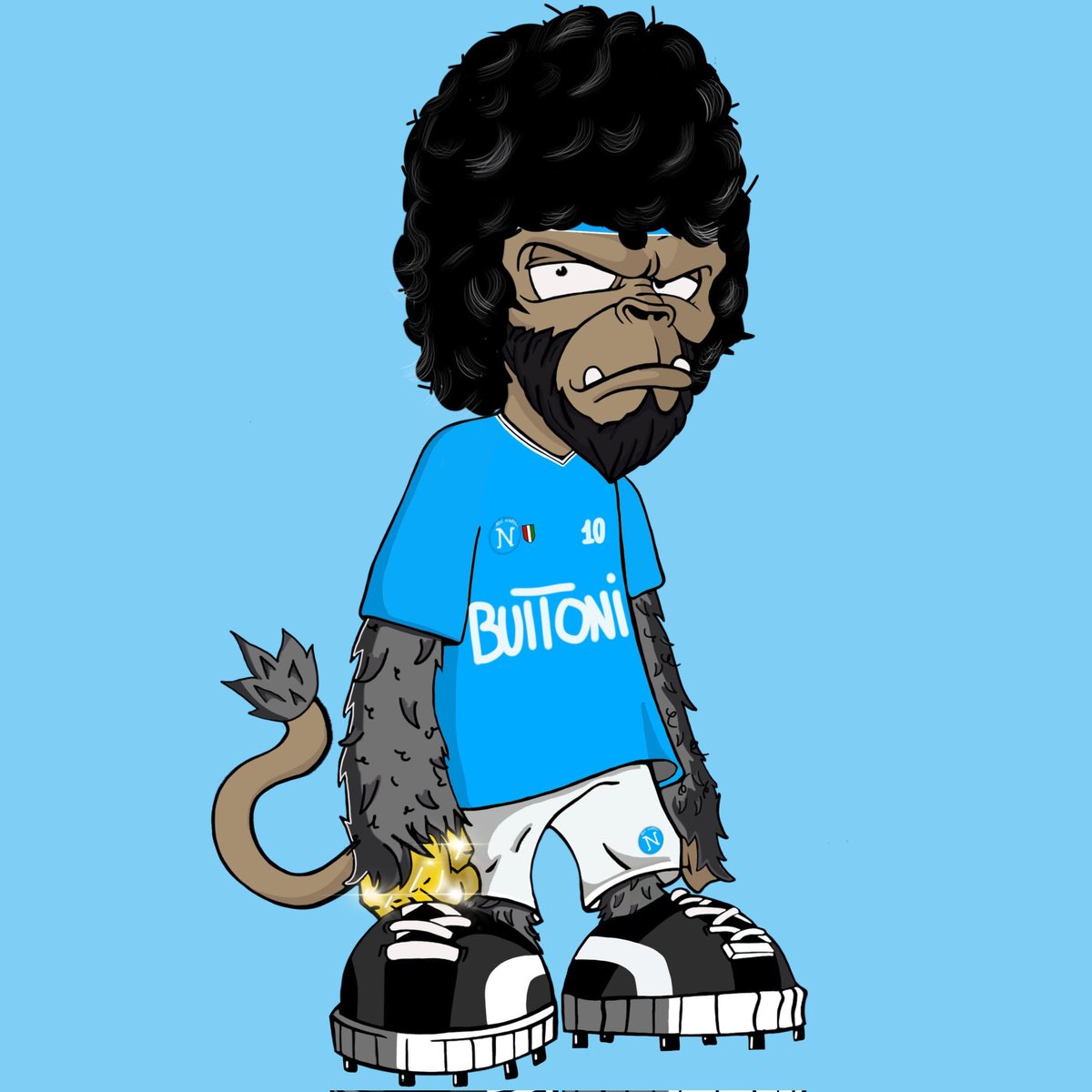 Ecco vi presento SnortyApeD10s
Cosa ne pensate?