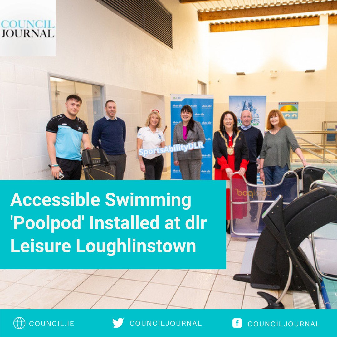 CouncilJournal's tweet image. Accessible Swimming 'Poolpod' Installed at dlr Leisure Loughlinstown

Read more here: ow.ly/9gUa50IpHUT

#Poolpod #Access #Leisure #dlr @dlrcc @dlrcommunity @Lettiemccarthy @dlrSportsTeam @dlrls @NiallCull1
