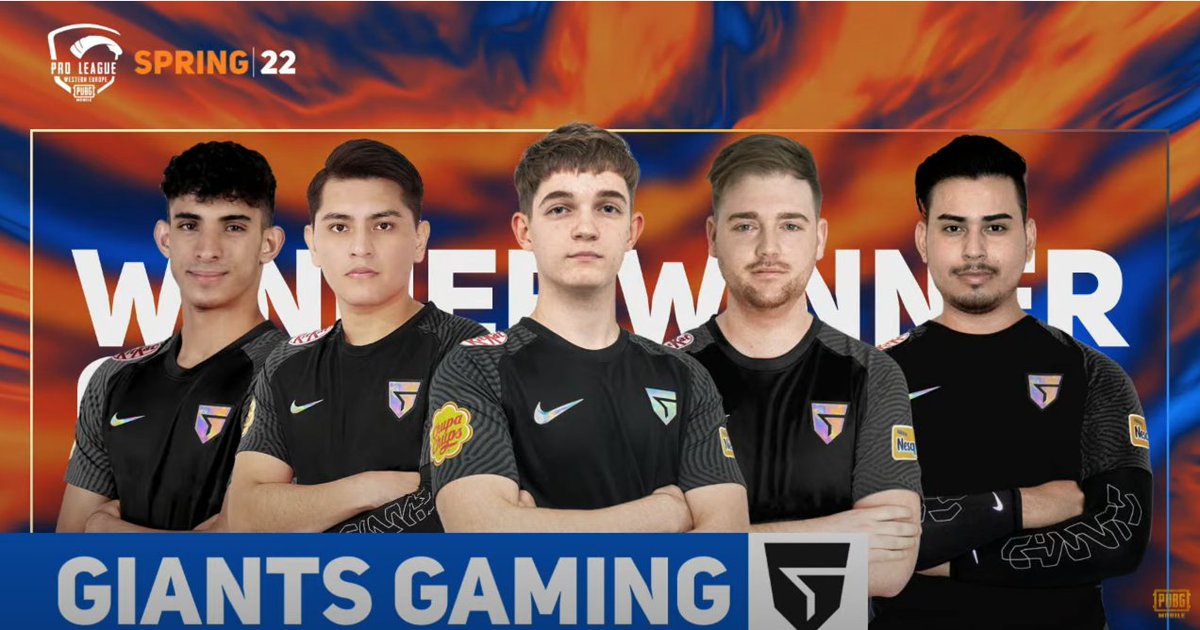 ¡Nos llevamos el Chicken Dinner arrasando en Erangel!🔥

#PMPL #WeAreGiants