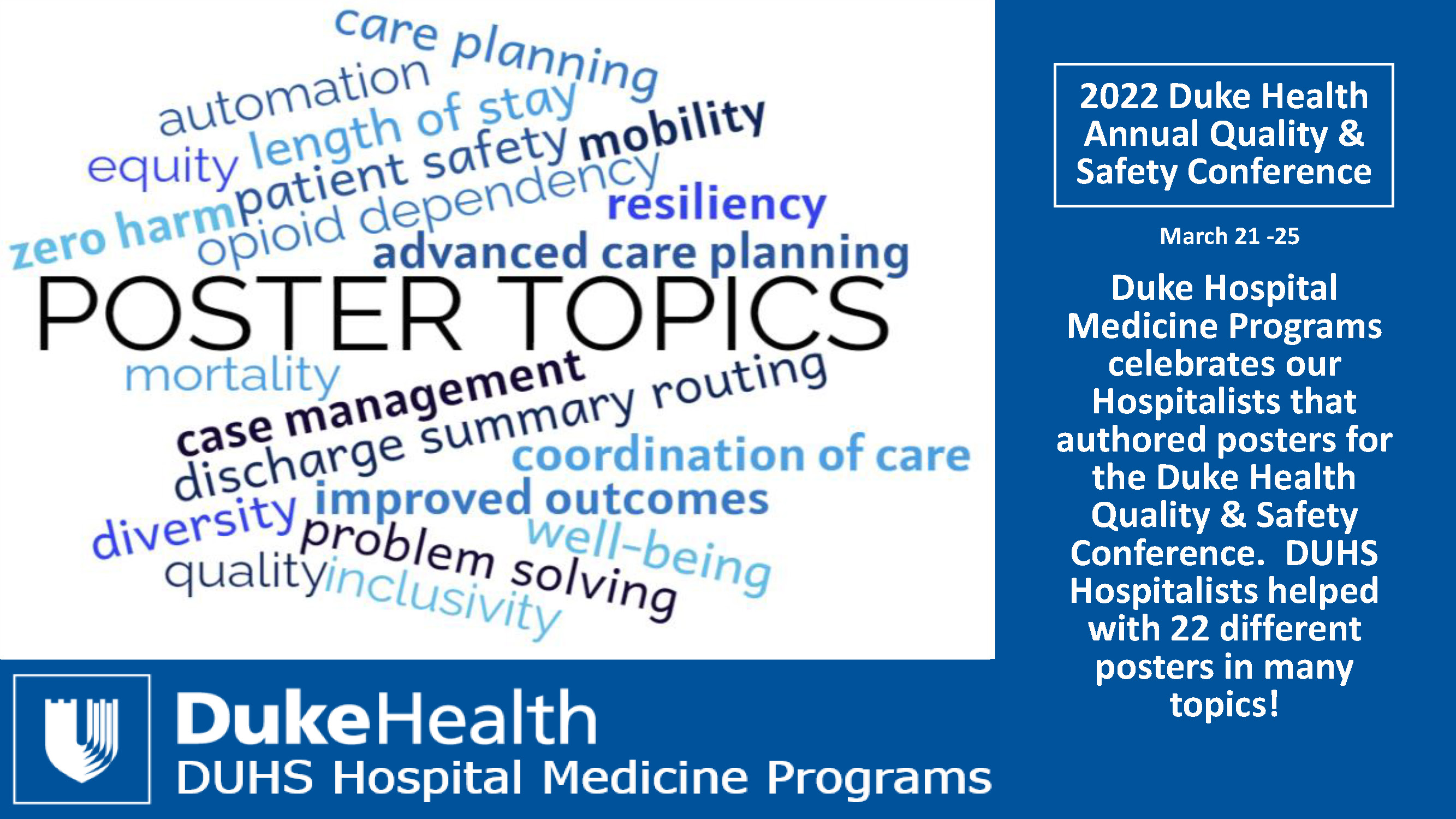 Duke Hospital Medicine on Twitter "Congrats to our DUHS hospitalists