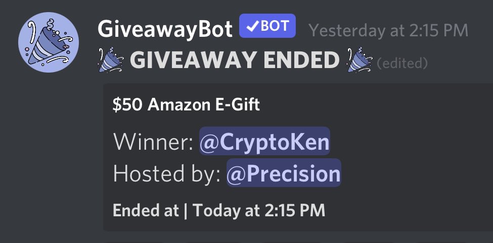 BirthdateClub's tweet photo. Congratulations!!🎉 @MyGamerKid is Today’s Giveaway Winner!!🥳

🎁Giveaway #2 Ends In ⏳ 23 Hrs
#NFTGiveaways #NFT #NFTs #PolygonNFTs https://t.co/jAhJ7EpzrO
