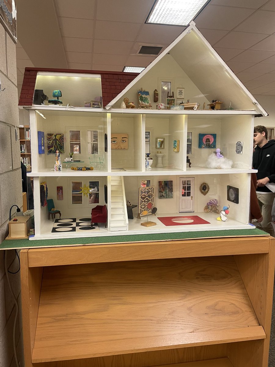 I am so impressed with this project! The student’s work is amazing!!! Well done <a href="/apeay/">Ashley Peay-Bettini</a> #proudap