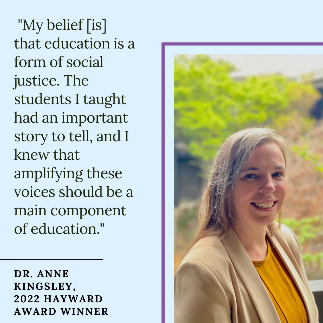 Academic Senate for California Community Colleges (@ascccnews) on Twitter photo Please join us in congratulating Dr. Anne Kingsley, Distance Education Coordinator at Diablo Valley College <a href="/DVC_updates/">Diablo Valley College</a> , on winning the 2022 Hayward Award! Please join us in congratulating Dr. Anne Kingsley, Distance Education Coordinator at Diablo Valley College <a href="/DVC_updates/">Diablo Valley College</a> , on winning the 2022 Hayward Award!