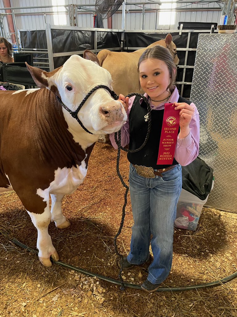 Congratulations to Nicole Rowlett on placing second at Rodeo Austin!!