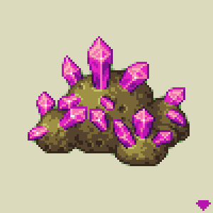 mirrutatep's tweet photo. Crystal Clusters 💎

#pixelart https://t.co/k2Y2OHgOxI