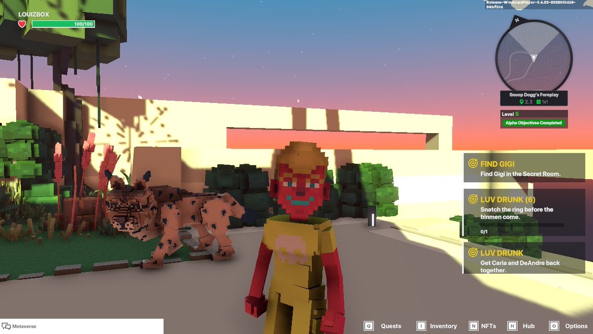 LOU1Zx's tweet photo. @TheSandboxGame I just participated in the daily #SandboxAlphaS2Contest for a chance to earn up to 1,000 $SAND! Starting March 21 - Find Martha in the Snoop Dogg Mansion. Check out my screenshot below!
👇 #SandboxAlphaS2 https://t.co/g8FSB86mNy