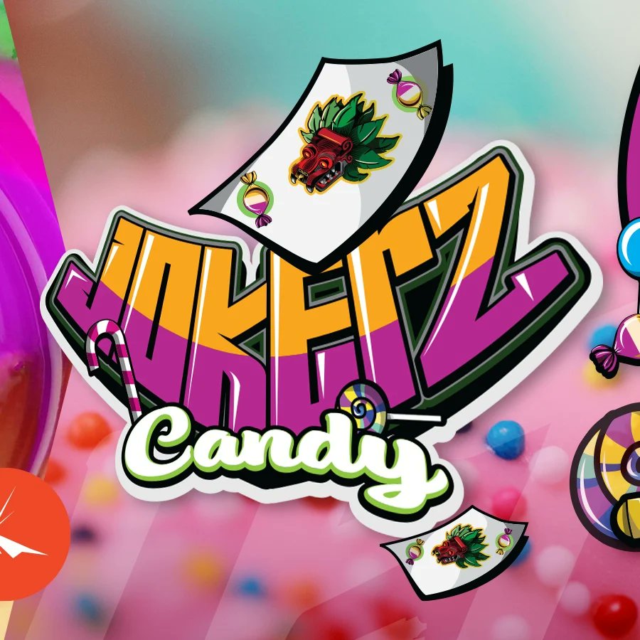 volkanorocks's tweet photo. “Jokerz Candy” Logo / illustration and packaging design. Sell more with great design, hire us today! #graphicdesign #illustration #vectorart #vector #jokerzcandy #cannabis #cannabisdesign #cannabisculture #branding #logodesign #diseñografico https://t.co/oALvFhxsQp