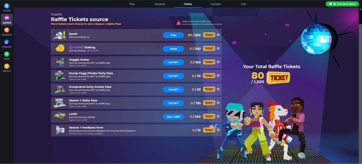 mitchell_harel's tweet photo. @TheSandboxGame I just participated in the daily #SandboxAlphaS2Contest for a chance to earn up to 1,000 $SAND! Starting March 22 - Ticket Day. Check out my screenshot below!
👇 #SandboxAlphaS2 https://t.co/pyc3eDGVu0
