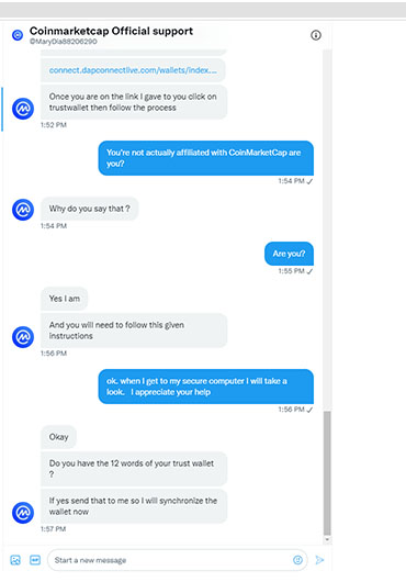 Tell me if this looks credible to you?  🤣 <a href="/CoinMarketCap/">CoinMarketCap</a>