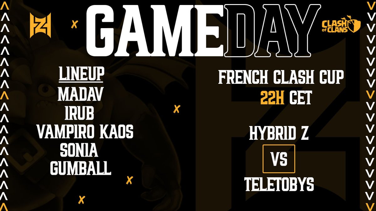 Noche de guerra ! 
<a href="/FrenchCup/">French Clash Cup</a>