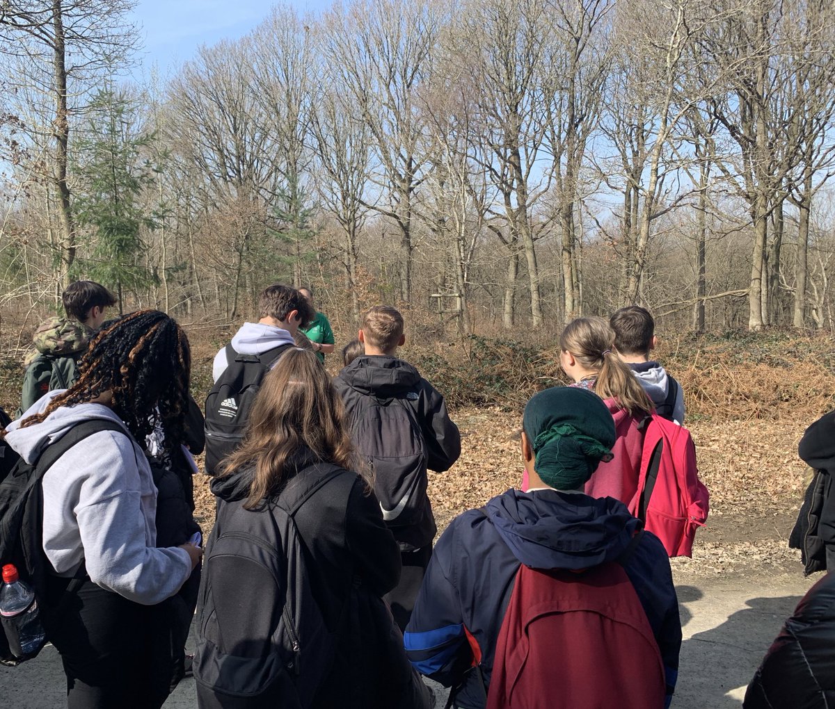 NES_HumandMFL's tweet photo. Huge thanks to @ForestryEngland who welcomed us to the Wyre Forest today. The Year 10 Geographers benefitted from expert input from Forester Richard and enjoyed seeing sustainable forest management in action! https://t.co/9yzJh0t4vG