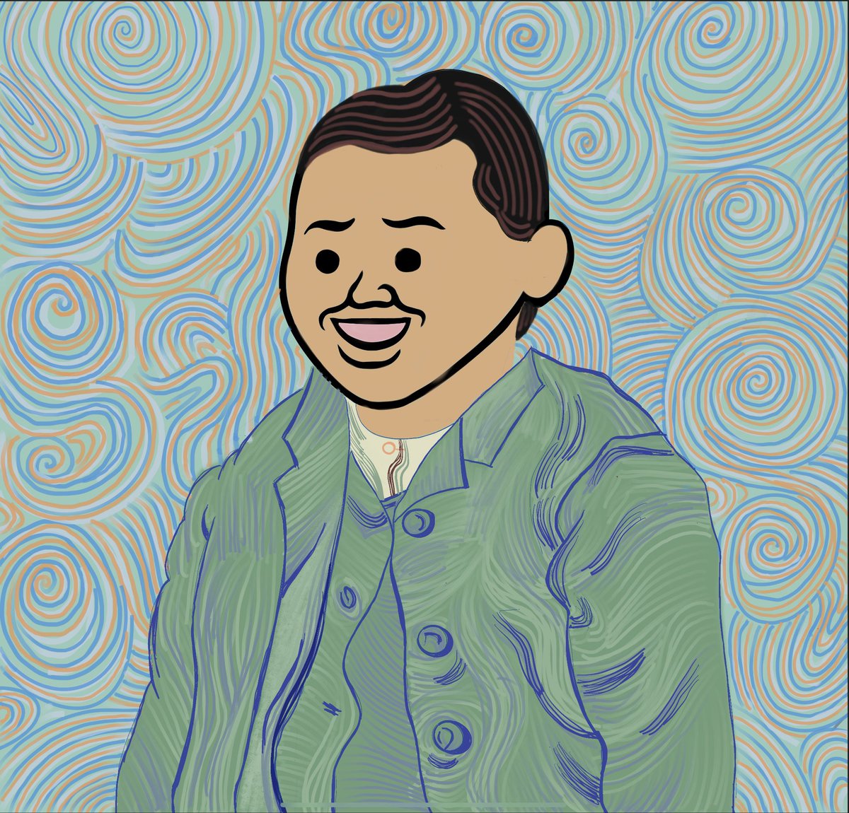 LaFeeLaFee's tweet photo. Hi Guys, I’ve made 2 pieces of work. The 1st piece is Picasso inspired while the 2nd piece is Van Gogh inspired. Hope you like them and please vote for me ;)
Have a lovely Wednesday!
@FWENCLUB
 #joancoloringWL
Discord ID: LaFee#1399 https://t.co/oX9EFoNp4S