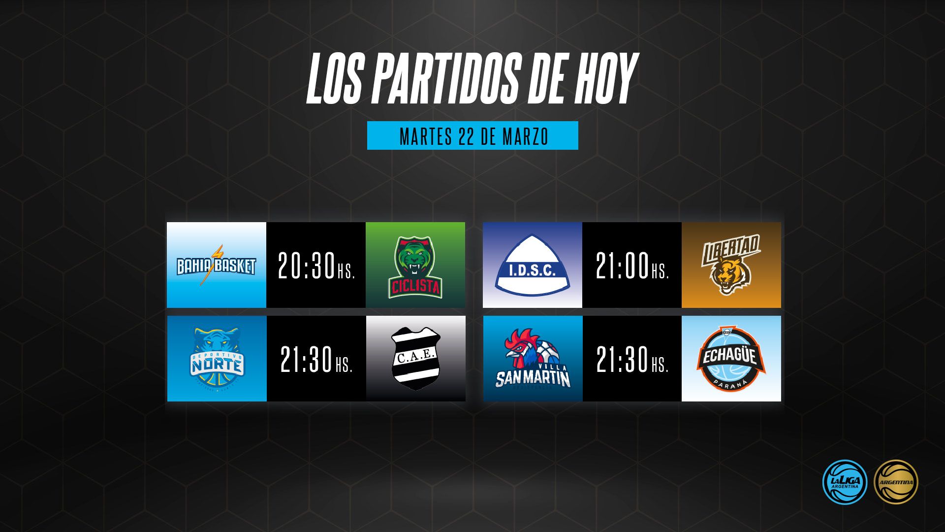 La Liga Argentina on Twitter "🔛 Cuatro grandes encuentros de Liga